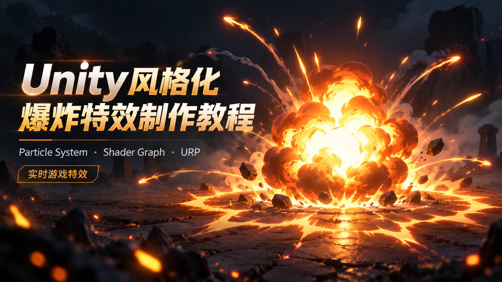 Unity风格化爆炸特效制作教程-CG Tuto