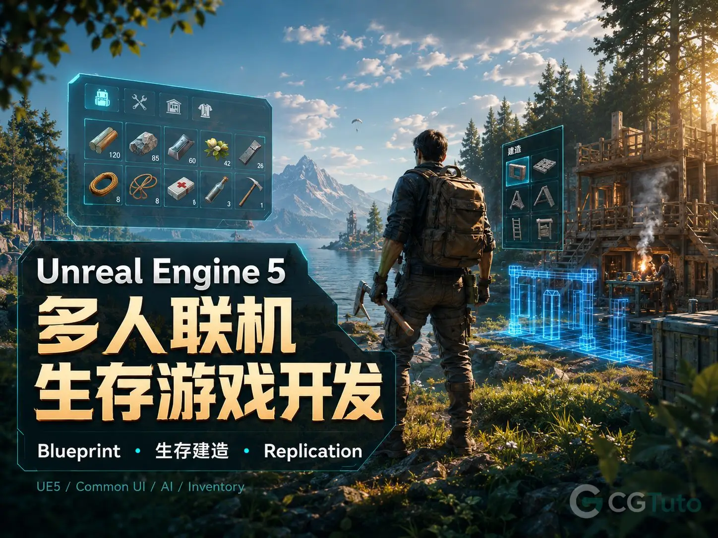 图片[1]-Unreal Engine 5多人联机生存游戏开发-CG Tuto