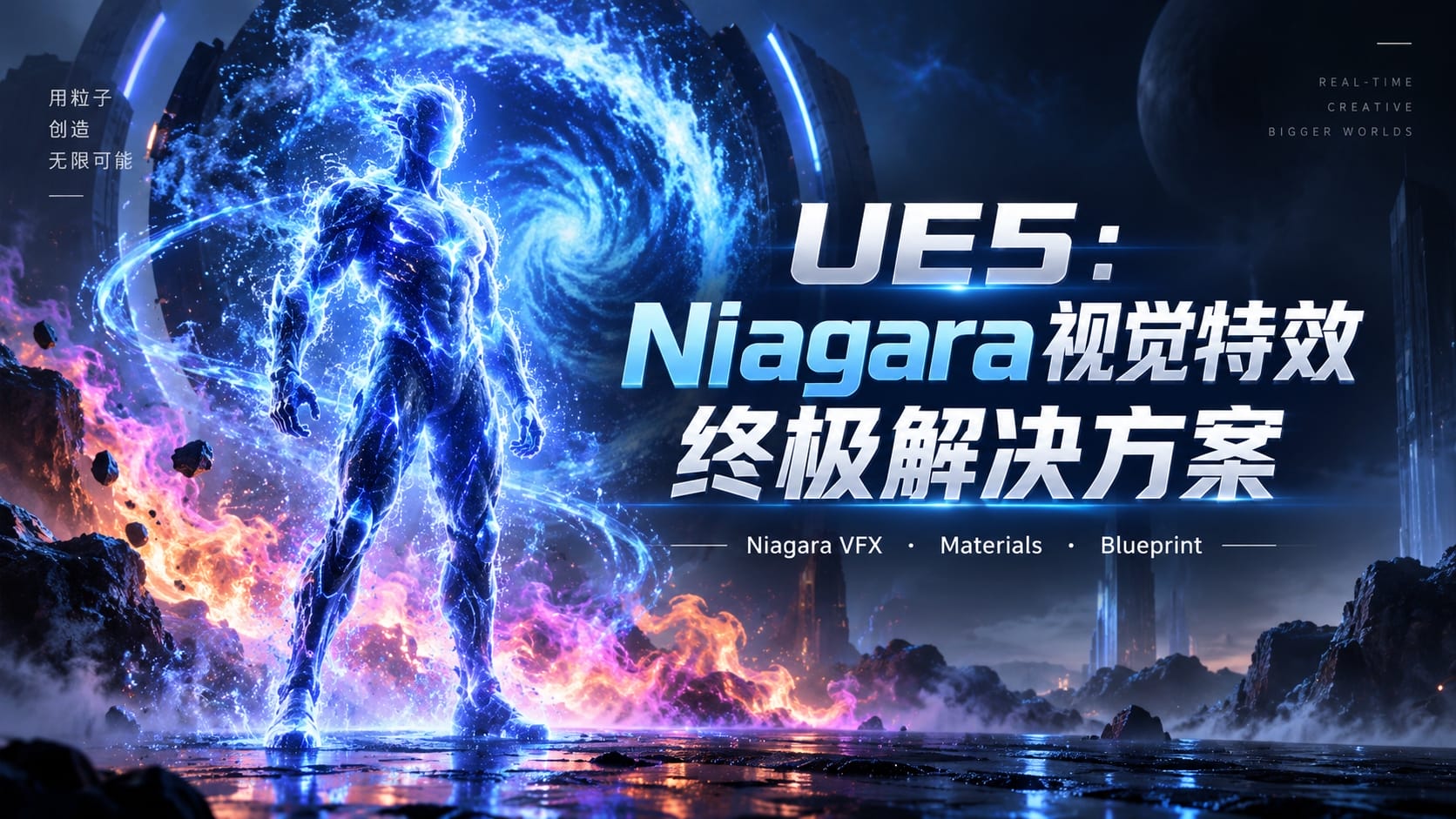 UE5：Niagara视觉特效终极解决方案-CG Tuto