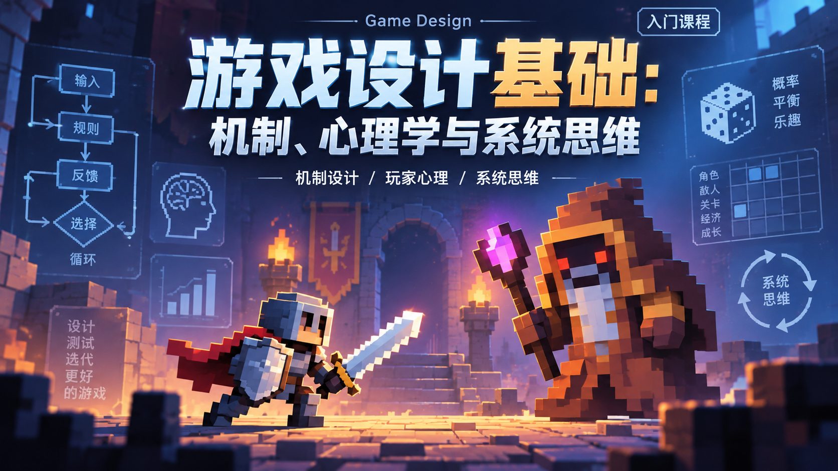 游戏设计基础：机制、心理学与系统思维-CG Tuto
