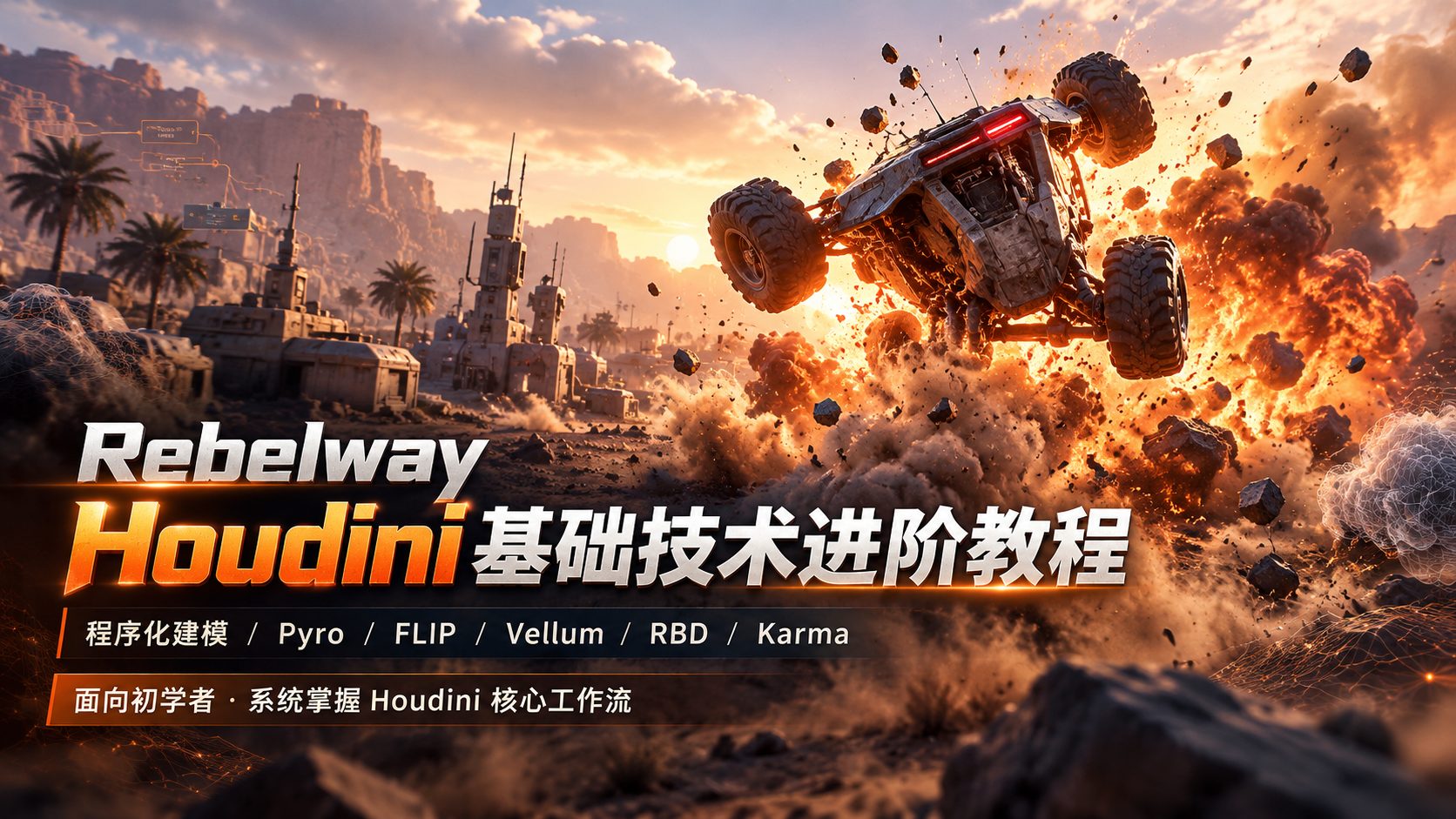 Rebelway Houdini基础技术进阶教程-CG Tuto