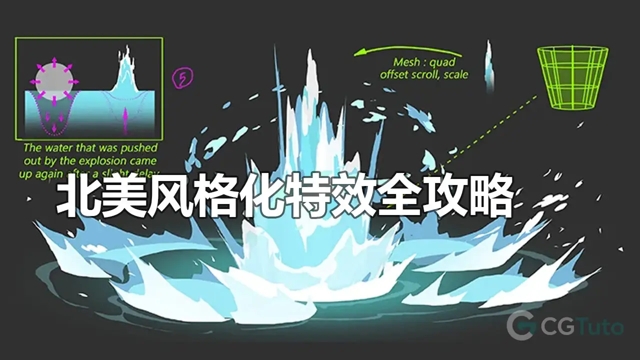 北美风格化特效全攻略-CG Tuto